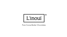 Image showing the final L'inouï logo in black & white.