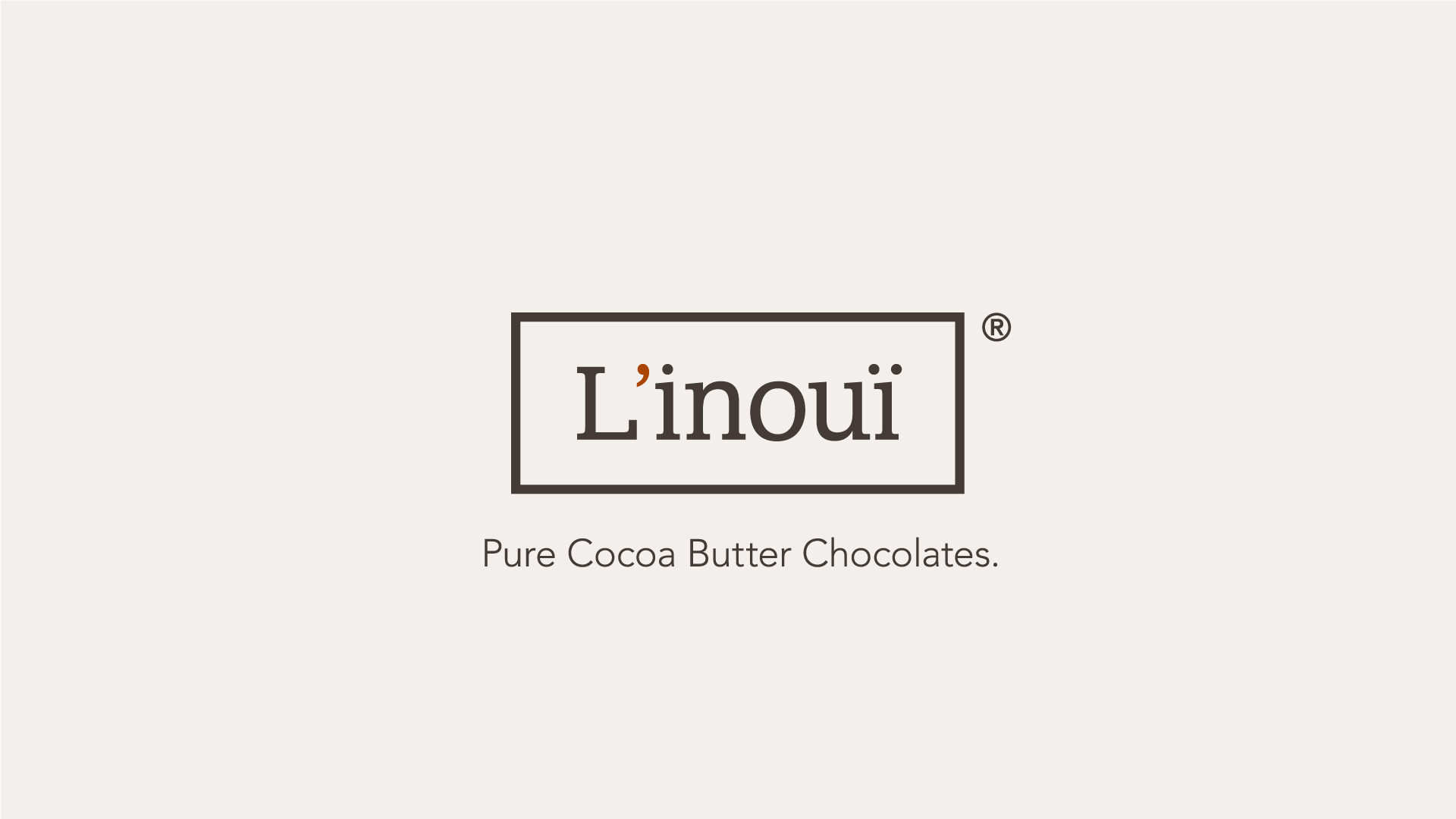 Image showing the final L'inouï logo in full colour.
