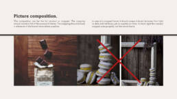This image shares how the picture composition should be during L'inouï's photography shoots.