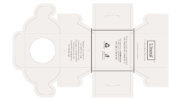 Image showing packing designed for L'inouï's cornflakes & museli.