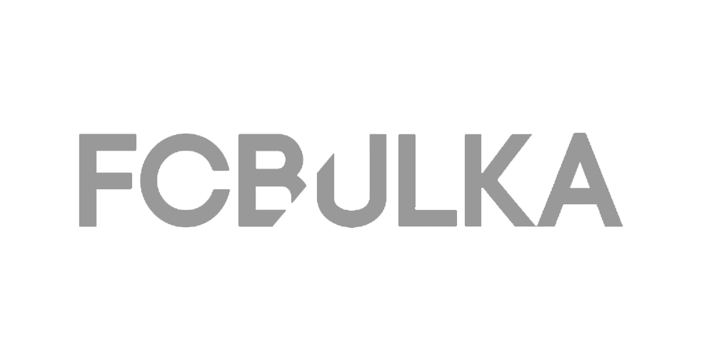 Grey coloured logo of FCB-Ulka.